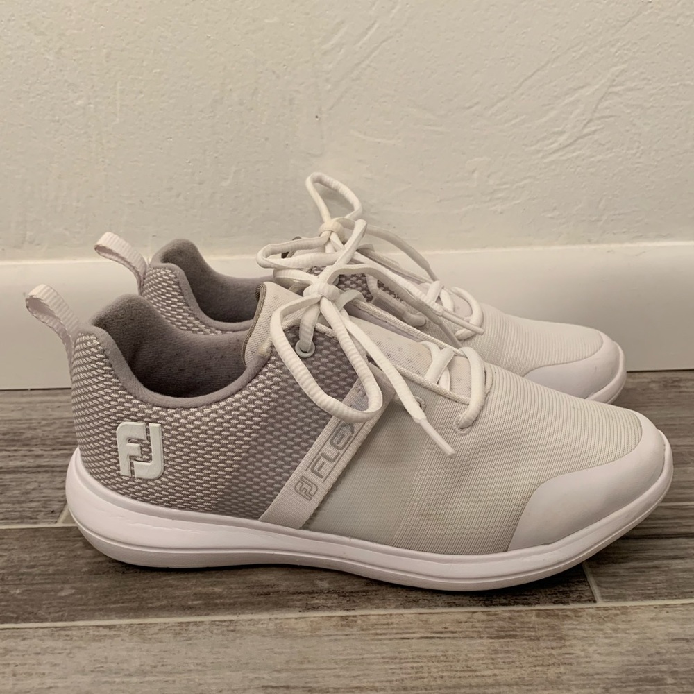 Womens White FootJoy Golf Shoes